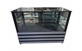Emsies Camlı Pasta Teşhir Dolabı