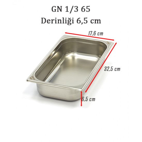 1/3-65 STANDART GN GASTRONOM KÜVET