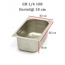 1/4-100 STANDART GN GASTRONOM KÜVET