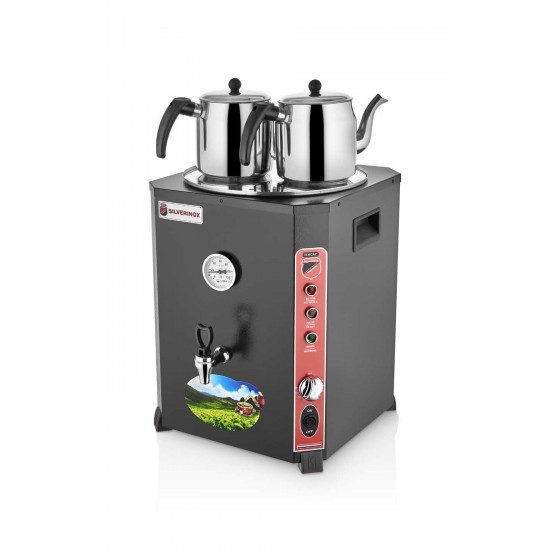 Işıkgaz 23 LİTRE ELEKTRİKLİ SİYAH ÇAY KAZANI Işıkgaz 23 LİTRE ELEKTRİKLİ SİYAH ÇAY KAZANI