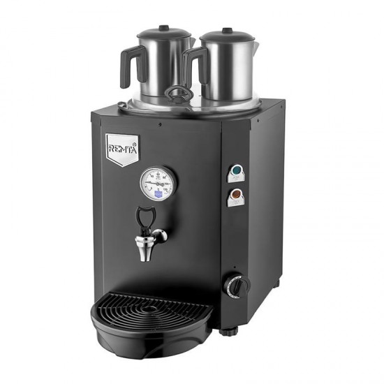Remta DE11 Jumbo Çay Makinesi 2 Demlikli,Siyah Remta DE11 Jumbo Çay Makinesi 2 Demlikli,Siyah
