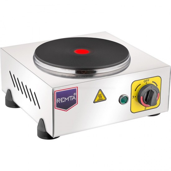 Remta PLT1 Tekli Pleyt Isıtıcı, 19 cm, Elektrikli Remta PLT1 Tekli Pleyt Isıtıcı, 19 cm, Elektrikli