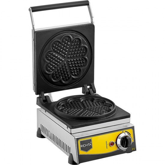 Remta W12 Tekli Çiçek Model Waffle Makinesi, 21 cm, Elektrikli Remta W12 Tekli Çiçek Model Waffle Makinesi, 21 cm, Elektrikli
